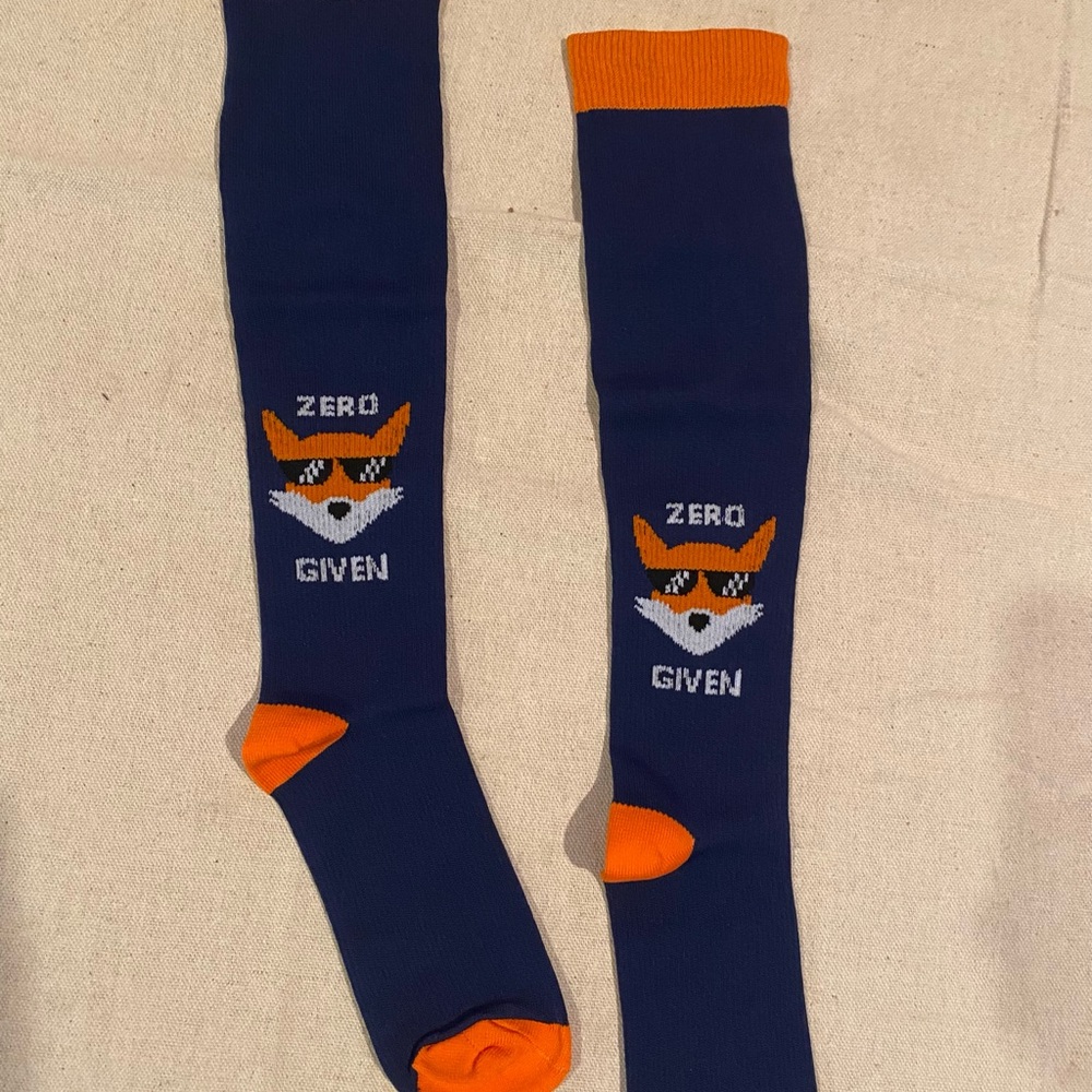 Fun compression socks six lg/xl